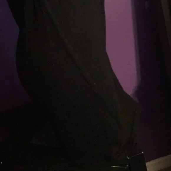 Loft Black scoopneck dress. SP - Picture 8 of 8